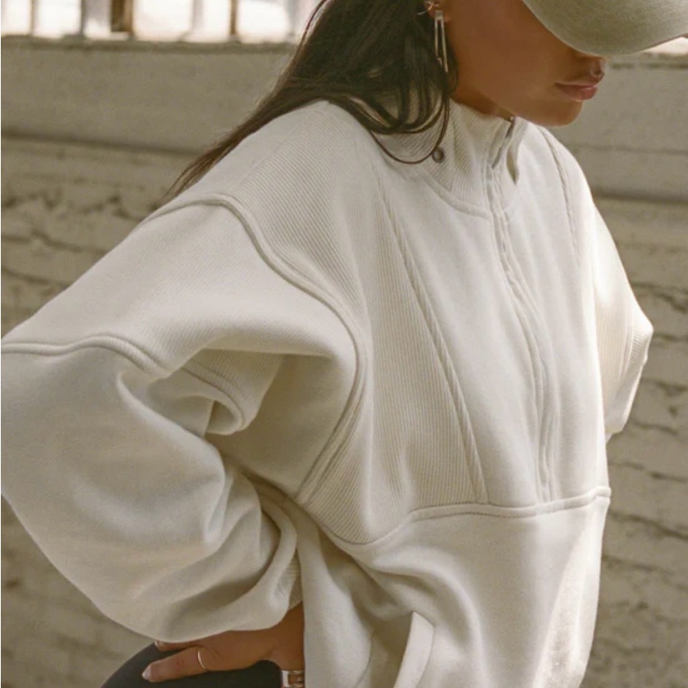 Joah Brown Retro Half Zip Pullover